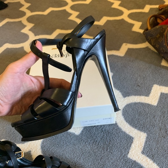 YSL tribute sandals size 38.5 - Picture 2 of 4